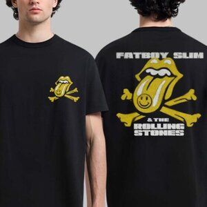 The Rolling Stones X Fatboy Slim Collaboration Fatboy Slim’s Satisfaction T-Shir